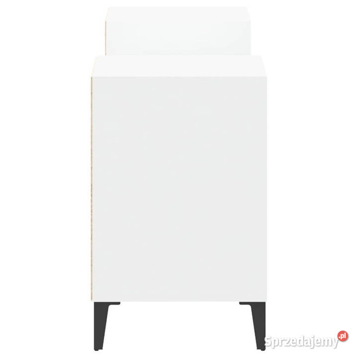 Szafka pod TV biała 80x36x50 materiał