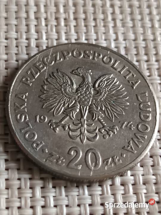 Nowotko 20 zl 1974 r Chełm