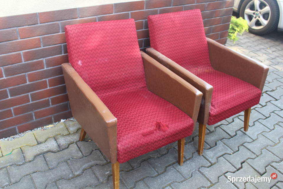 fotel z okresu prl Kalisz