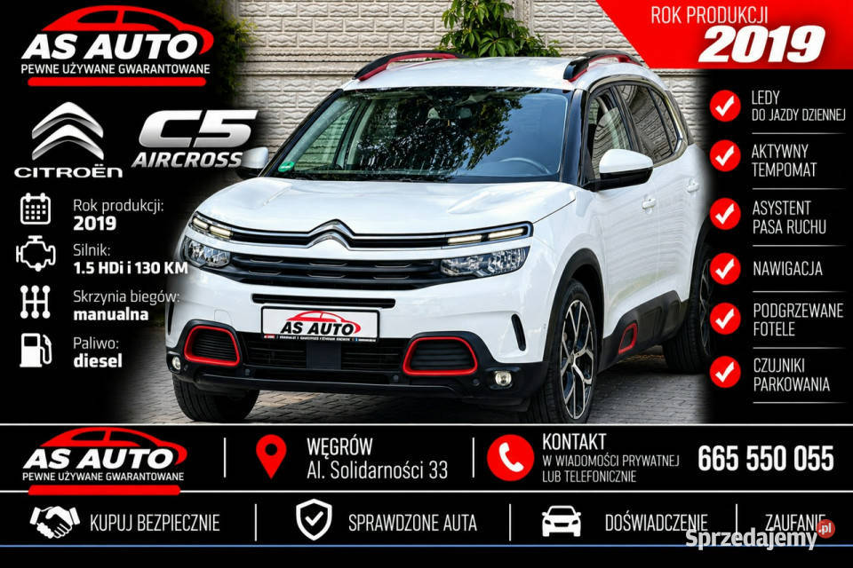 Citroen C5 Aircross 15HDi czujnik zmierzchu mazowieckie Węgrów