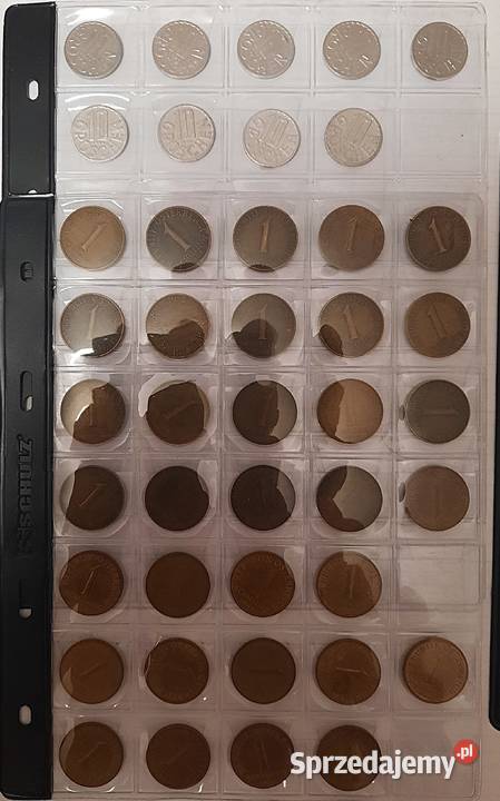 Zestaw Monet Austria I Numizmatyka Gliwice