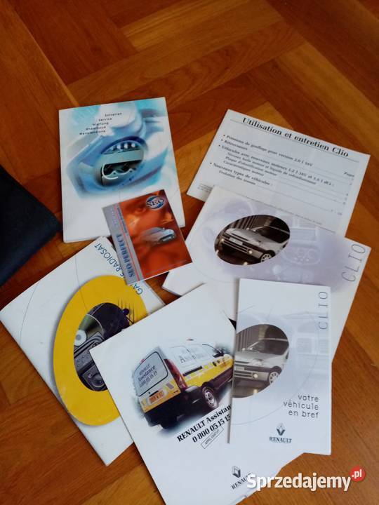 Książka serwisowa Renault Clio Wieliczka