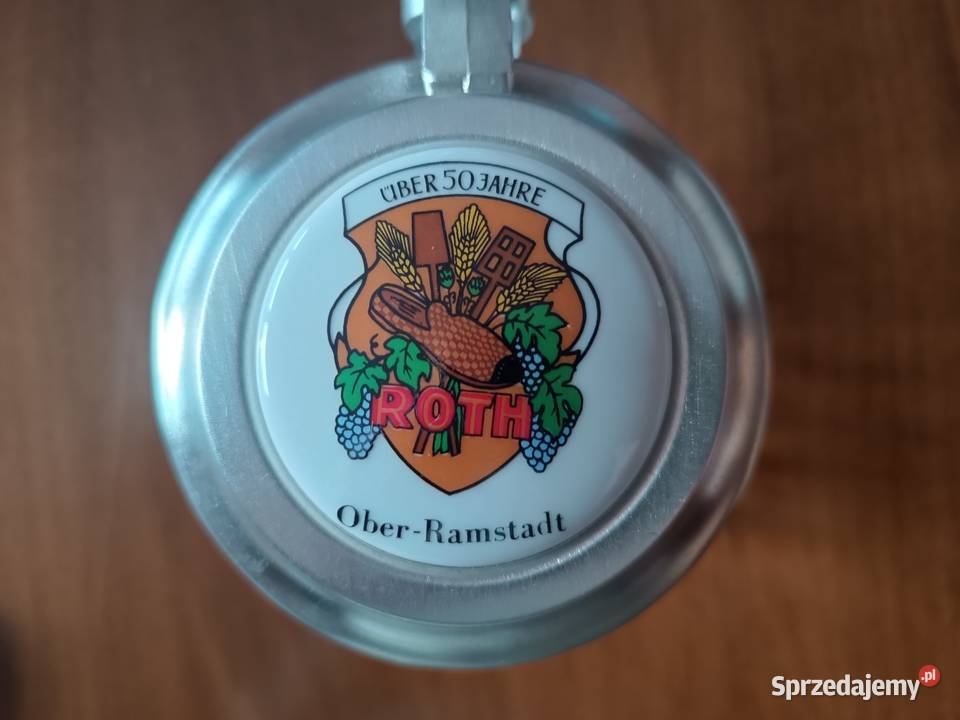 Kolekcjonerski pamiątkowy szklany kufel z Szczyrk