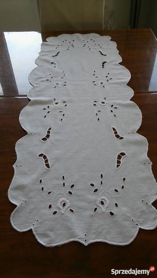 haft haftem richelieu serwetka serweta cudna Obrusy i serwety Gdańsk