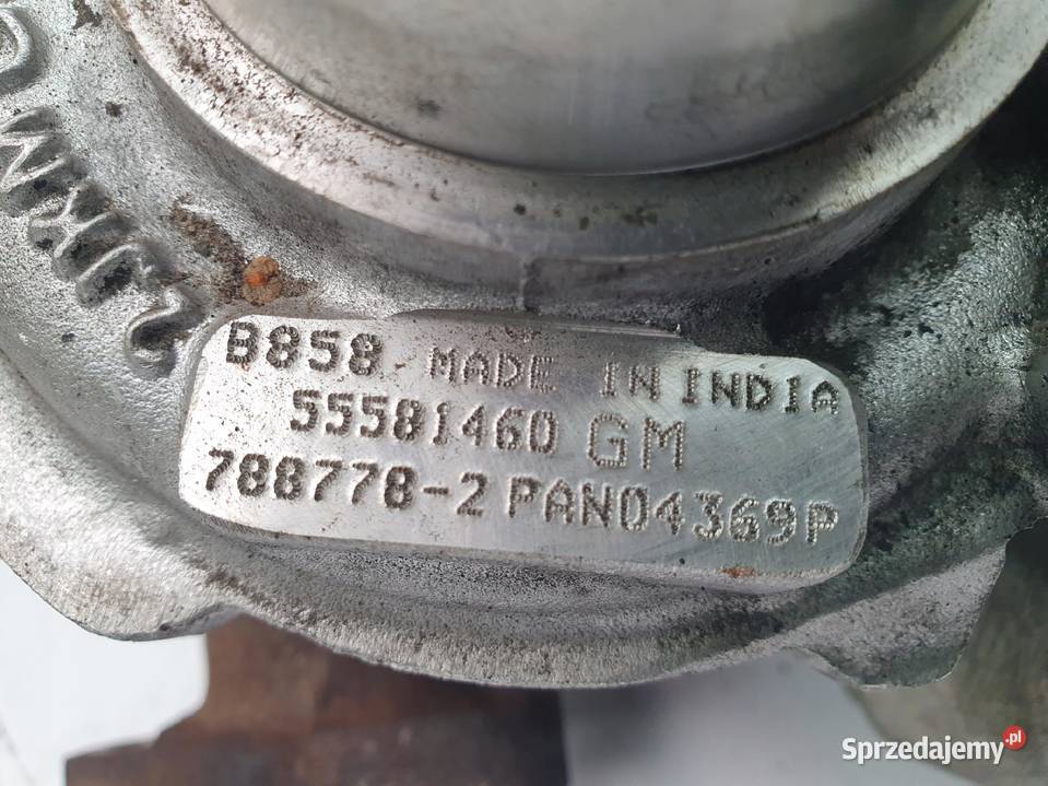 TURBOSPRĘŻARKA Opel Insignia A Zafira C 20 CDTI osobowe lubelskie Chełm