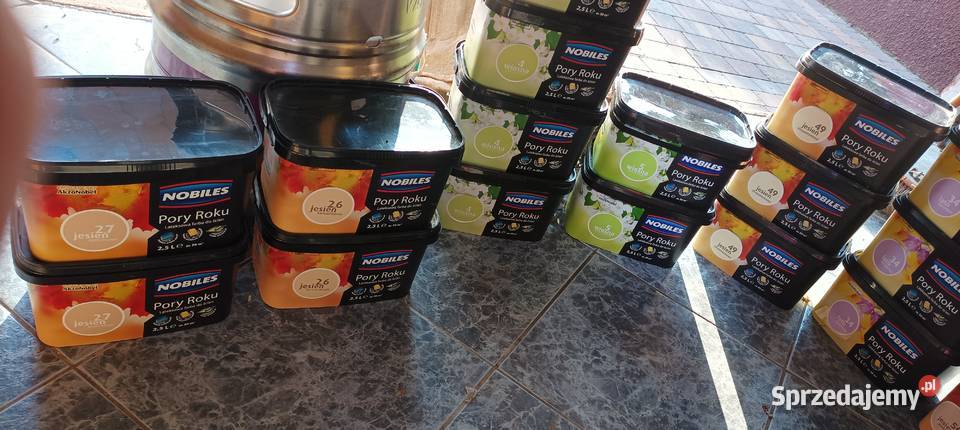 Farba Nobiles Pory roku różne kolory okazja Farby wewnętrzne Stare Hołowczyce sprzedam