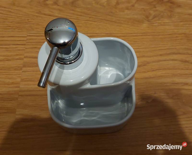 Dozownik do płynu do mycia naczyń biały Warszawa sprzedam