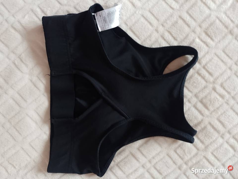 38M ADIDAS Czarny top fitness bokserka sportowa