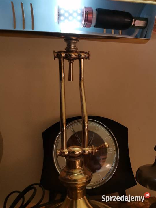 Lampa mosiężna gabinetowa Kraków