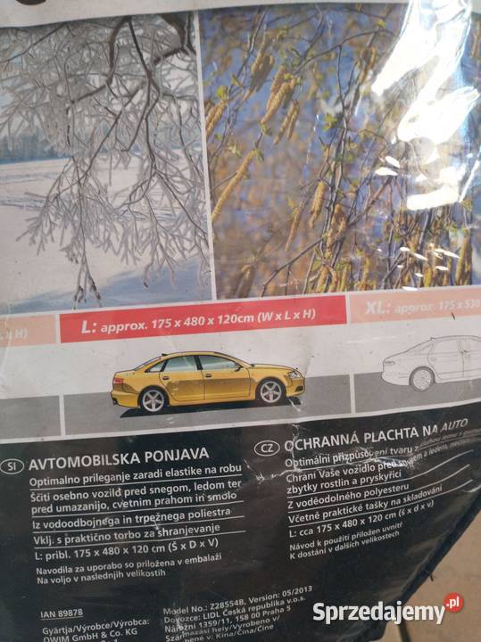 Pokrowiec na samochód osobowy Car Cover L Krotoszyn