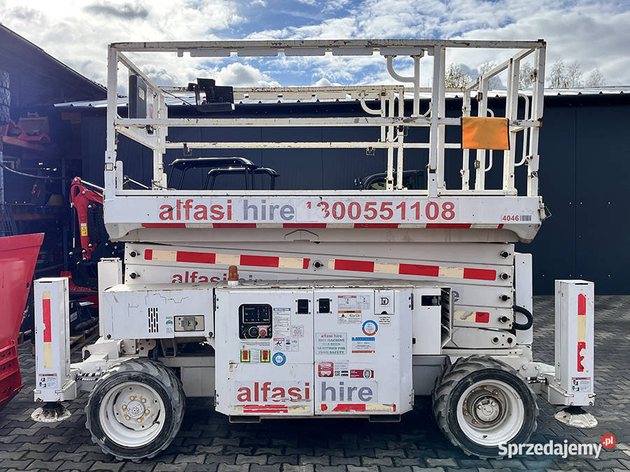 Zwyżka nożycowa terenowa Genie GS4069 RT 1412 m Kęty