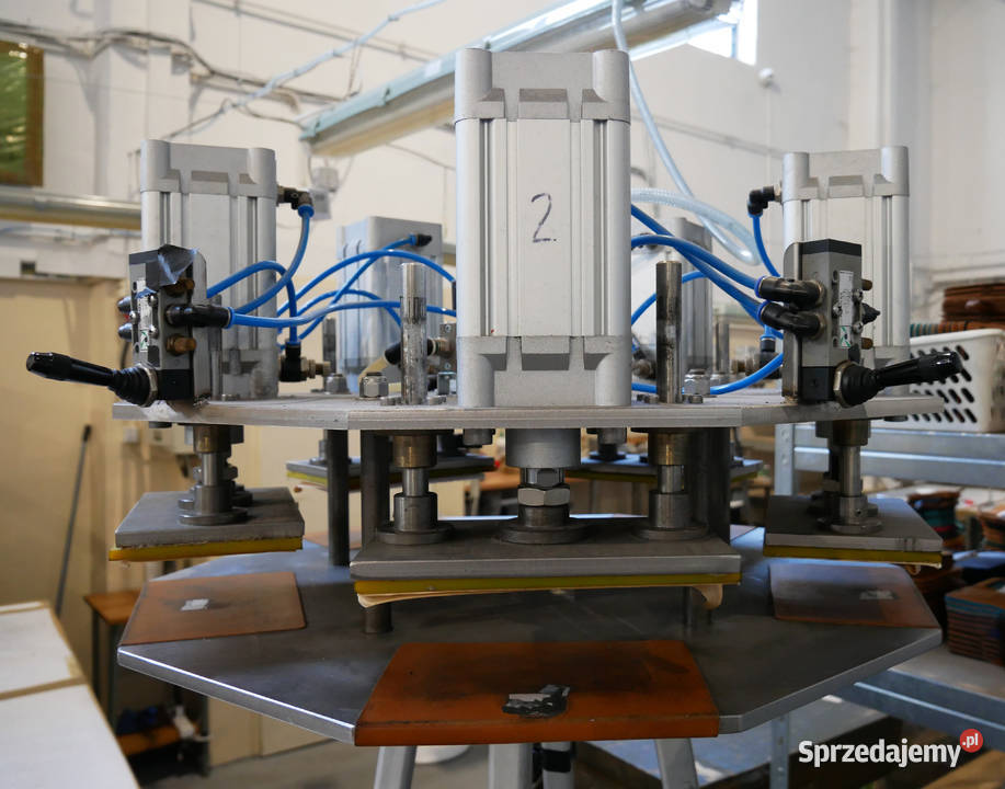 Docisk pneumatyczny 5siłownikowy konstrukcja Szczecin