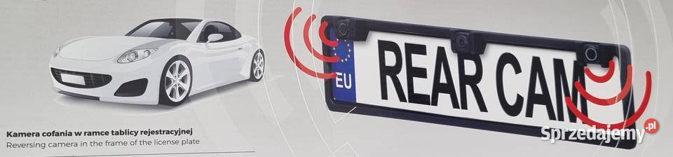 KAMERA COFANIA Parkowania w RAMCE Ramka TABLICA Makowiska sprzedam