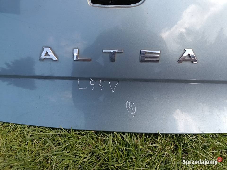Klapa tył seat Altea