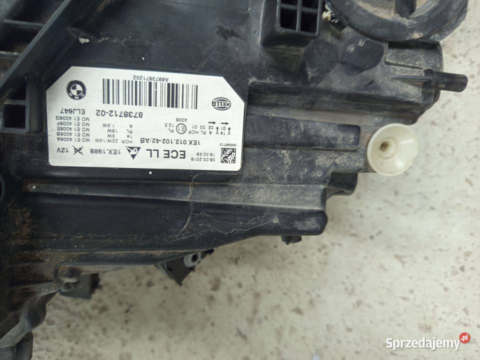 Reflektory BMW 3 f3031 full LED lci orginalne podkarpackie Rzeszów