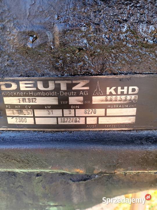 Silnik Steinbock deutz f4L912 kramer