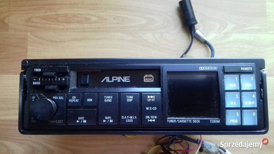radioodtwarzaczradio samochodowe deck ALPINE łódzkie Łódź