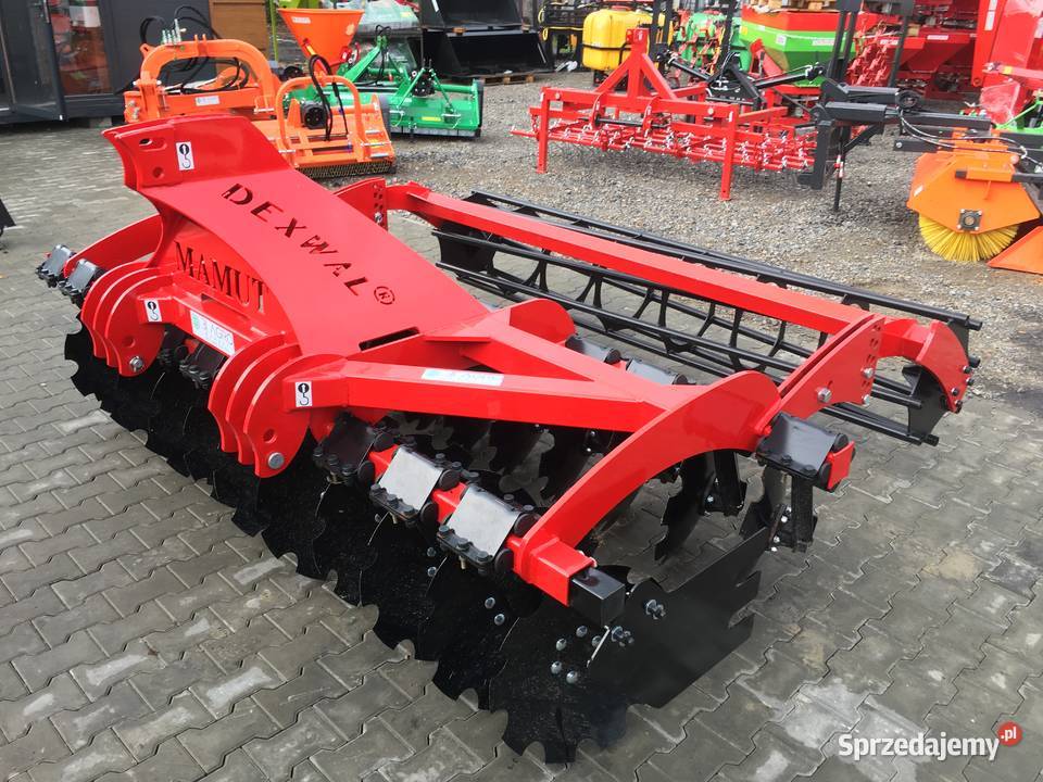 Brona talerzowa kompaktowa ciężka 30 Agregat łódzkie