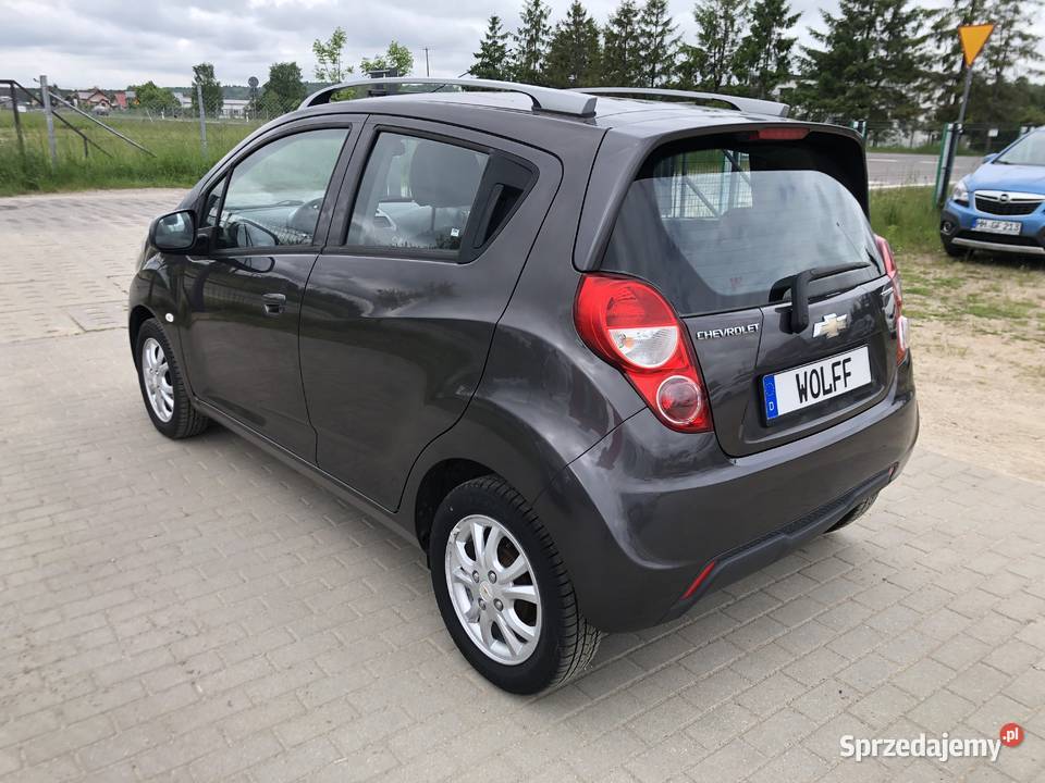 Chevrolet Spark 12 benzyna 5drzwi ALU Klima skórzana tapicerka Lębork