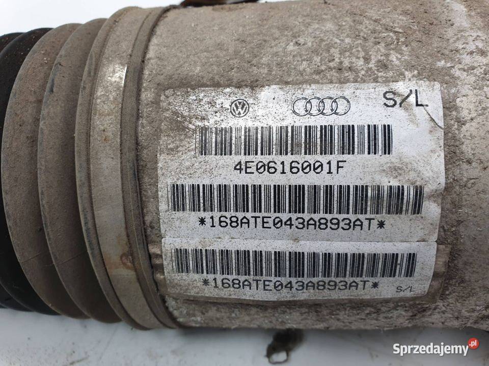 AMORTYZATOR LEWY TYŁ AUDI A8 D3 W12 4E0616001F Lipno