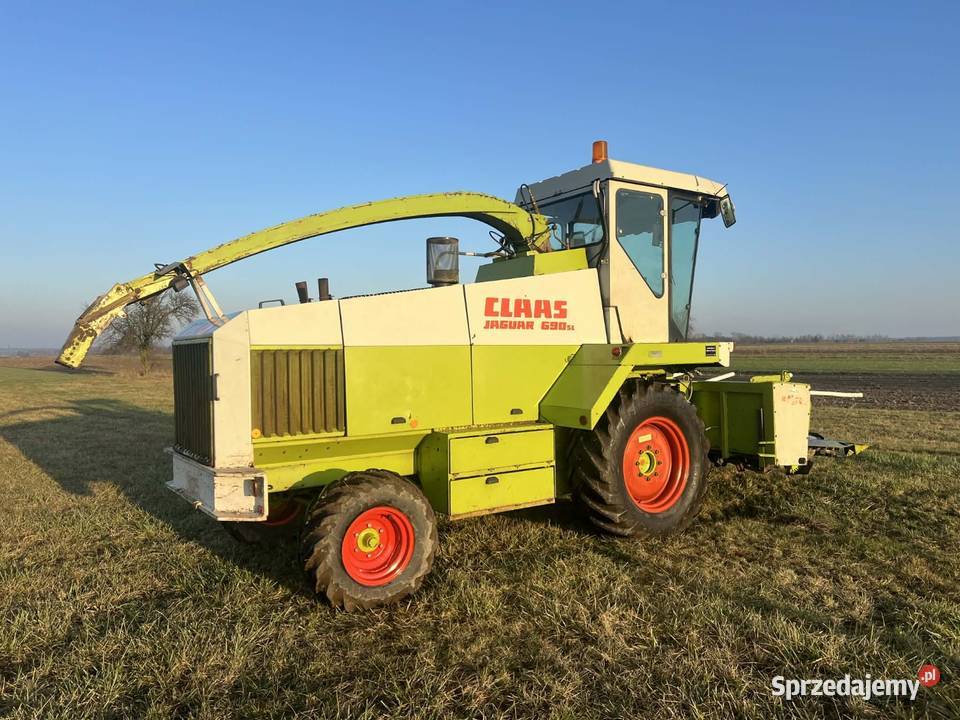 Sieczkarnia Claas Jaguar 690SL Mercedes V8 Hydro łódzkie Sławno