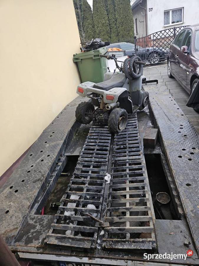 Przyczepa laweta 2 osiową Sam 2000 śląskie Wodzisław Śląski