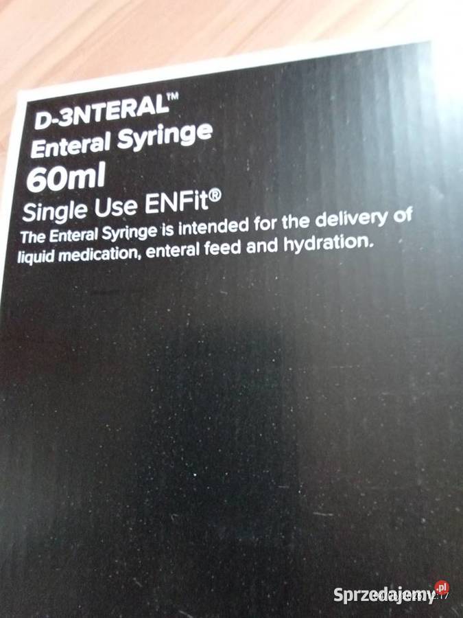 Strzykawki żywieniowe 60 ml Pisz sprzedam