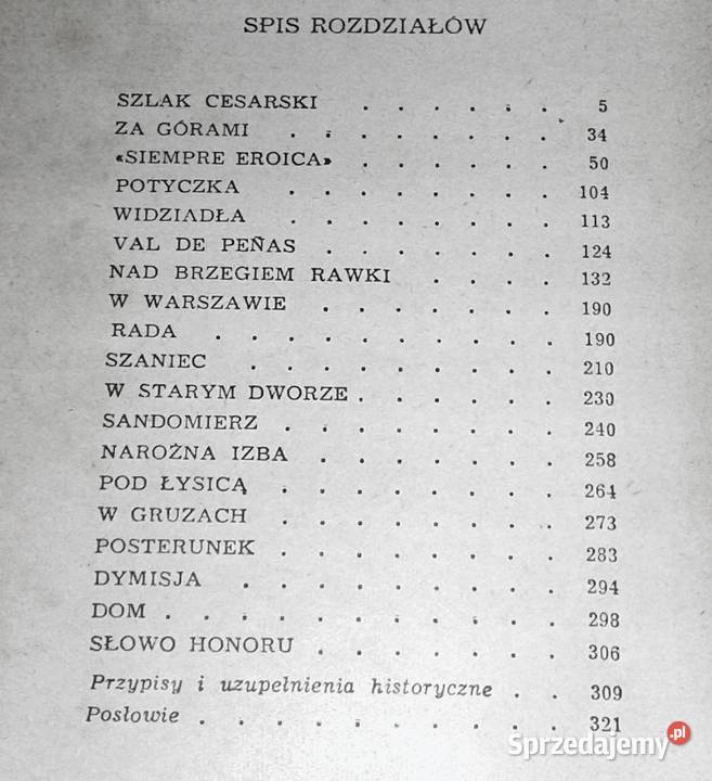 Popioły Tom 123 Stefan Żeromski Rok wydania 1966 lubelskie Chełm sprzedam