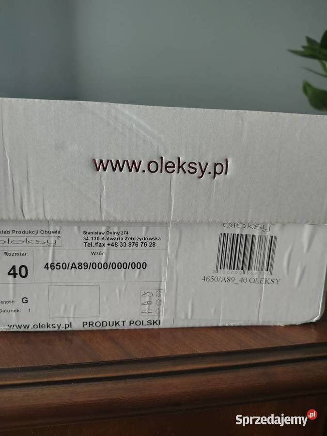 Nowe półbuty Oleksy inna