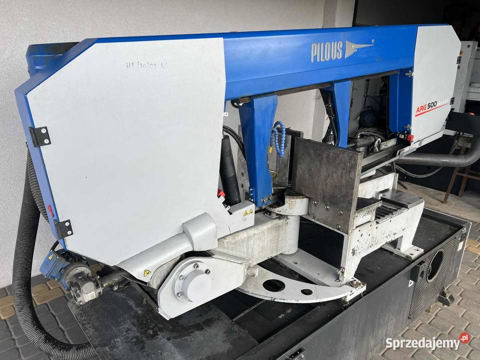 Przecinarka Taśmowa Piła taśmowa Pilous Arg 500 Piły taśmowe łódzkie Bratoszewice