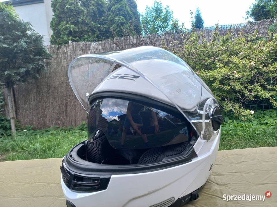 Kask szczękowy LS2 Sporadycznie był używany nowy Kaski Łódź