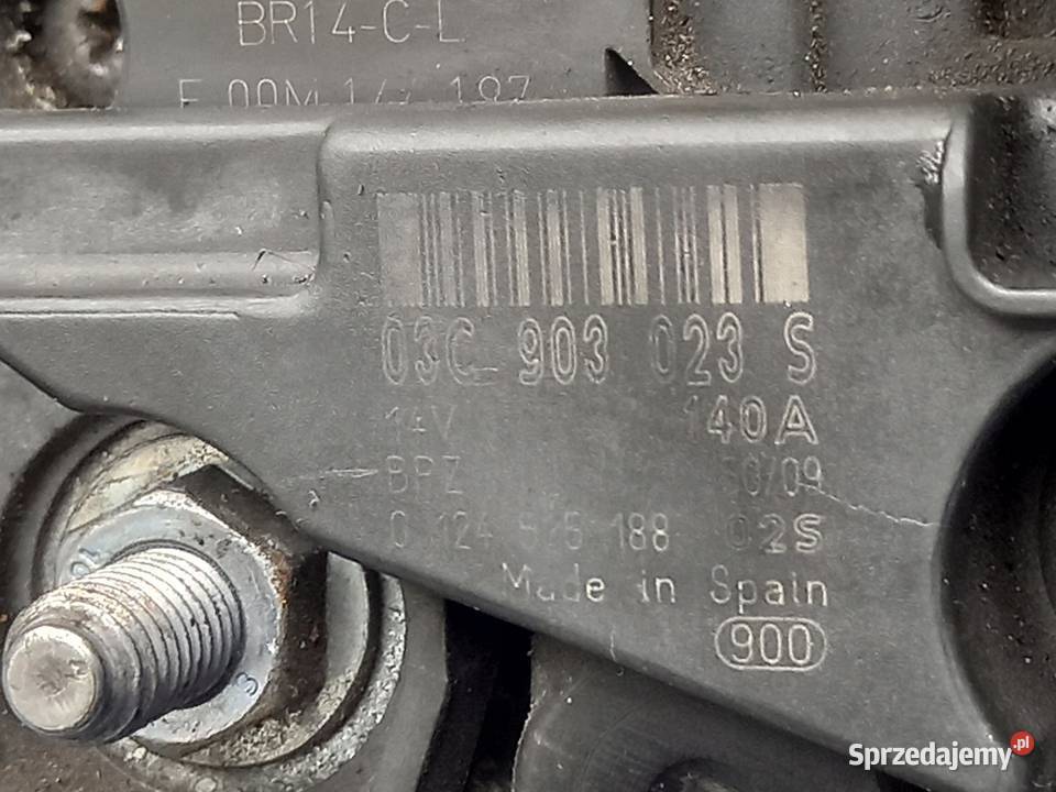 GOLF VI RAPID EOS A1 SCIROCCO 14 TSI CAX 122 osobowe