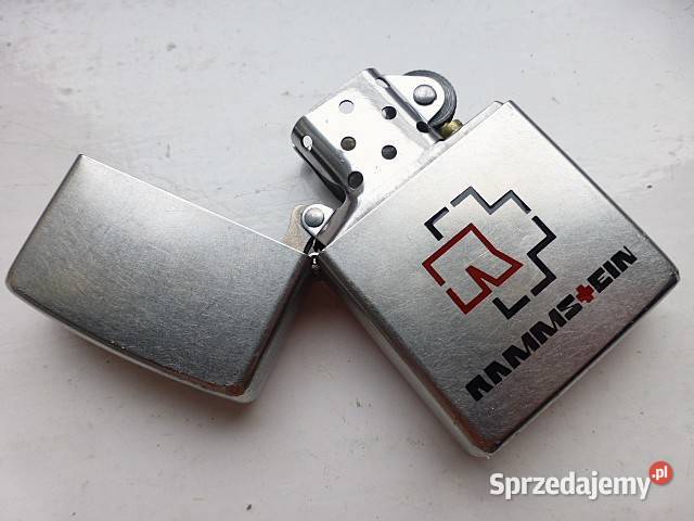 Super Zapalniczka Zippo Rammstein Custom Grawer mazowieckie Warszawa