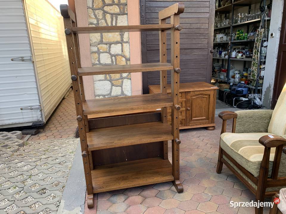 DĘBOWY REGAŁ 100 DREWNOMEBLE HOLENDERSKIE Ślesin