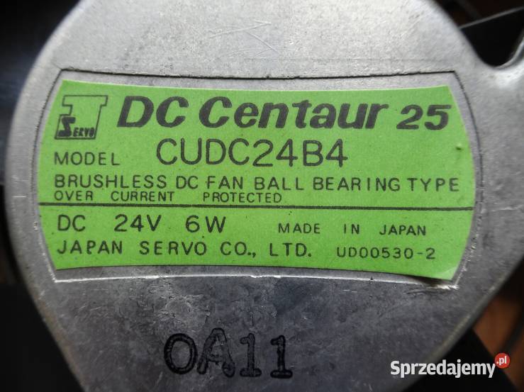 Wentylator DC Centaur 25 Model CUDC24B4 Nowosiedlice