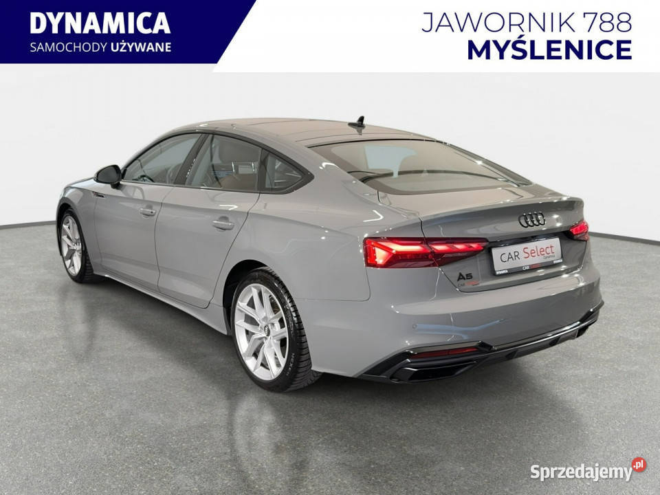 Audi A5 Sportback VAT 23 Sline 40TFSI mHEV 204 komputer pokładowy Myślenice sprzedam