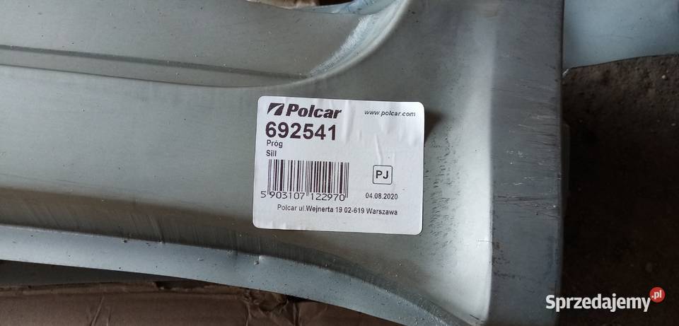Progi Skoda Super B Sedan 0208r LP Nowe POLCAR Rok produkcji 2020 Wałbrzych
