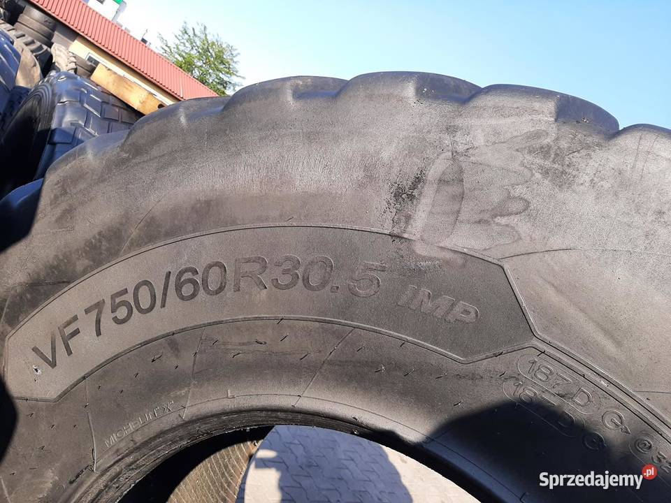 Opona używana rolnicza 75060R305 MICHELIN CARGO Zaścianki sprzedam
