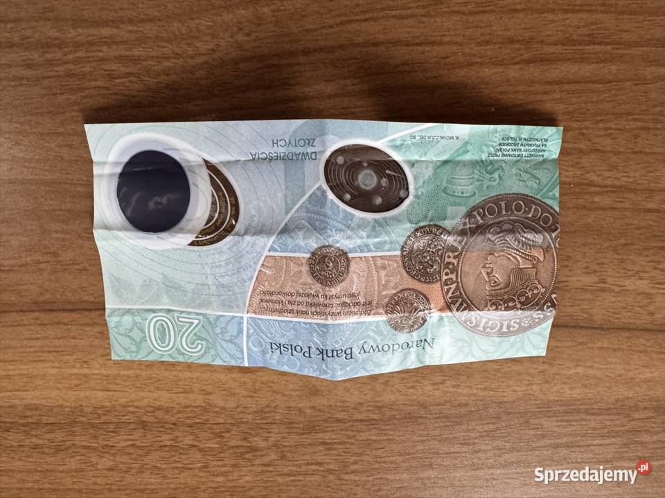 Banknot Mikołaj Kopernik 20 używany Skarżysko-Kamienna