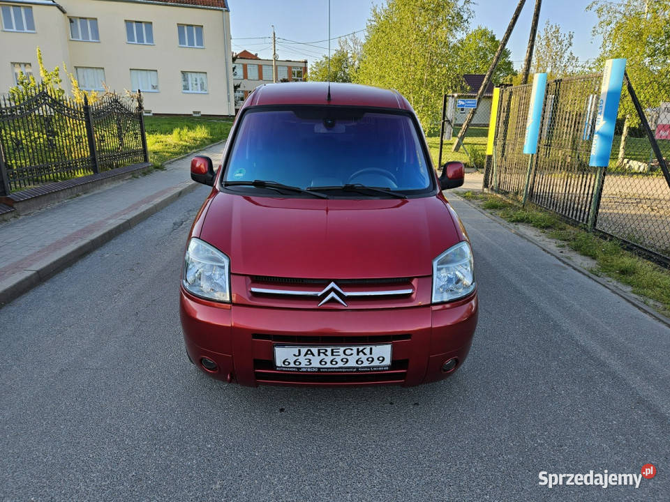 Citroen Berlingo Opłacony Zdrowy Zadbany 90KM Kisielice