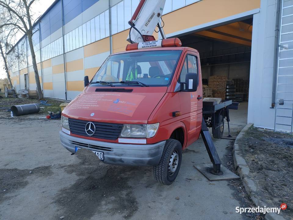 Podnośnik koszowy zwyżka Multitel 162 Mercedes