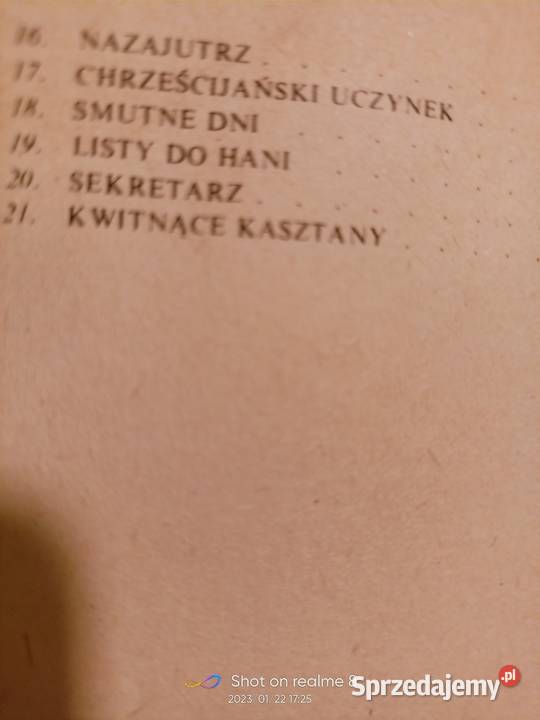 Szaniawski książki Miłość i rzeczy poważne Warszawa sprzedam