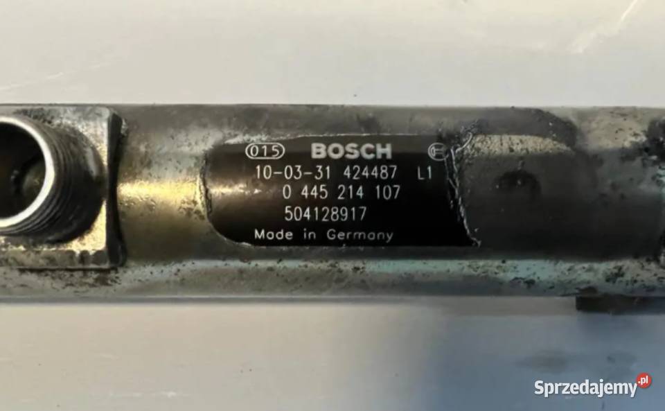 Listwa wtryskowa iveco 30 0445214107 504128917 świętokrzyskie Suchedniów