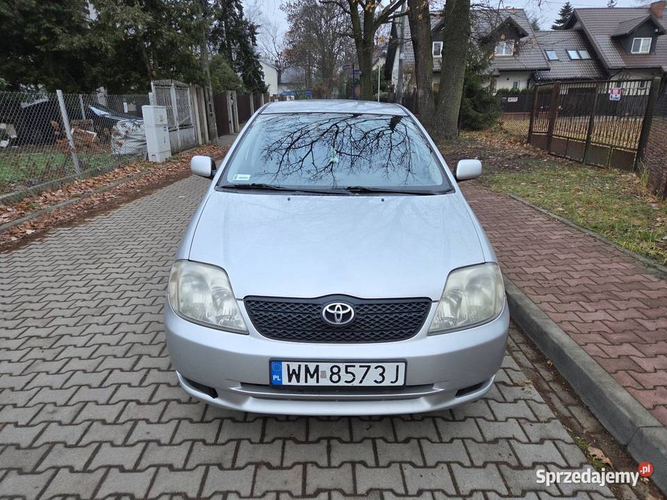 Toyota Corolla E12 14 VVTi klimatyzacja mazowieckie Grodzisk Mazowiecki