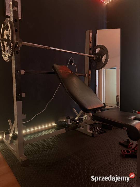 Domowa siłownia 108 ławka regulowana ze podkarpackie Stubienko