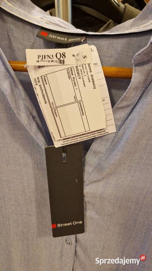 Damska KOSZULA Street One wiskoza niebieska nowa Lublin sprzedam