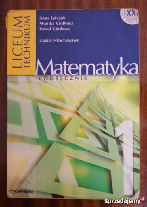 Matematyka 1 podręcznik