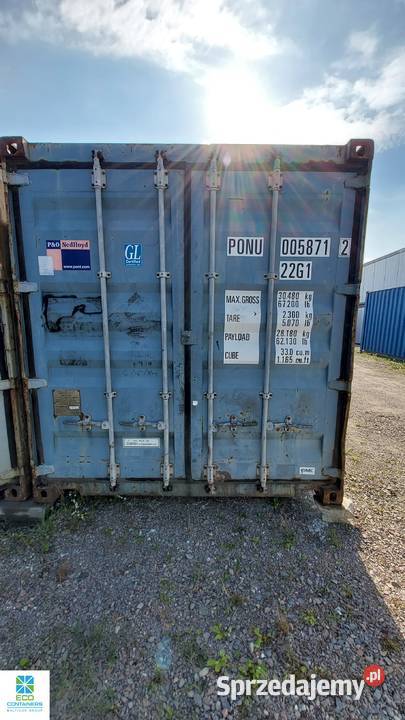Kontener morski magazynowy 20DC 6m używany Rzeszów