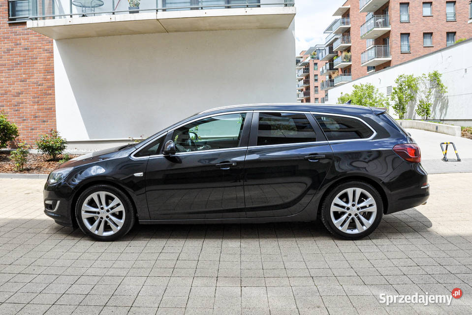 Opel Astra J 20CDTI 160 Bezwypadkowy Lift 2014 r Wrocław