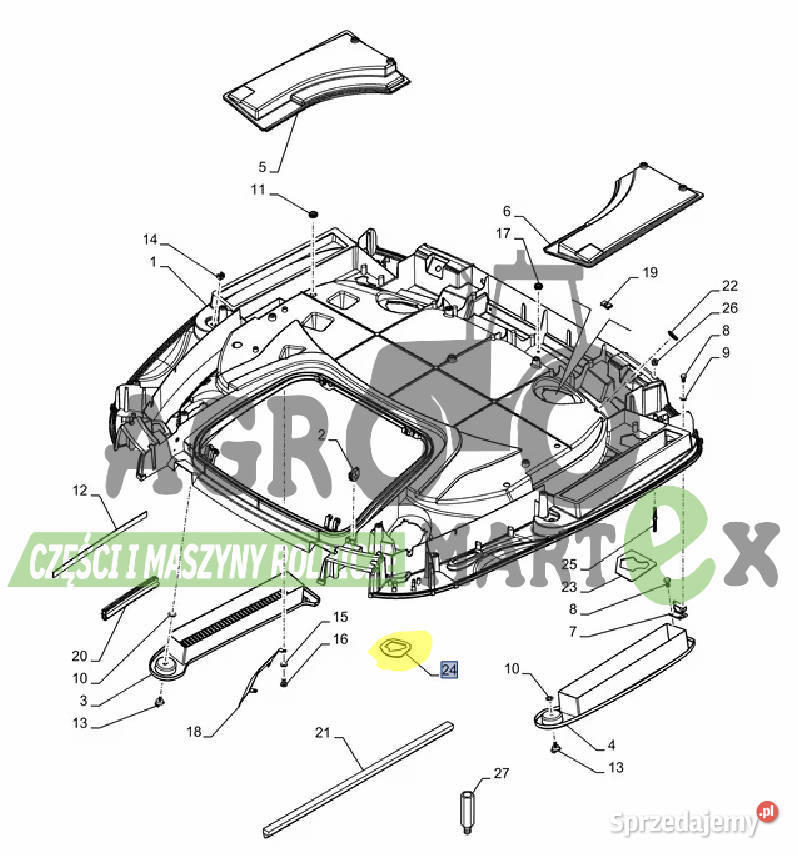84397967 82023417 USZCZELKA CNH Wichrów